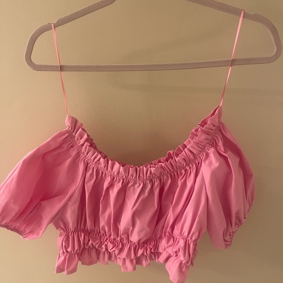 Strech poplin top - Picture 4 of 5